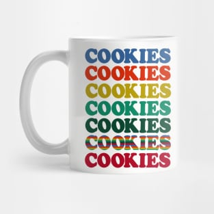 COOKIES Retro colored Mug